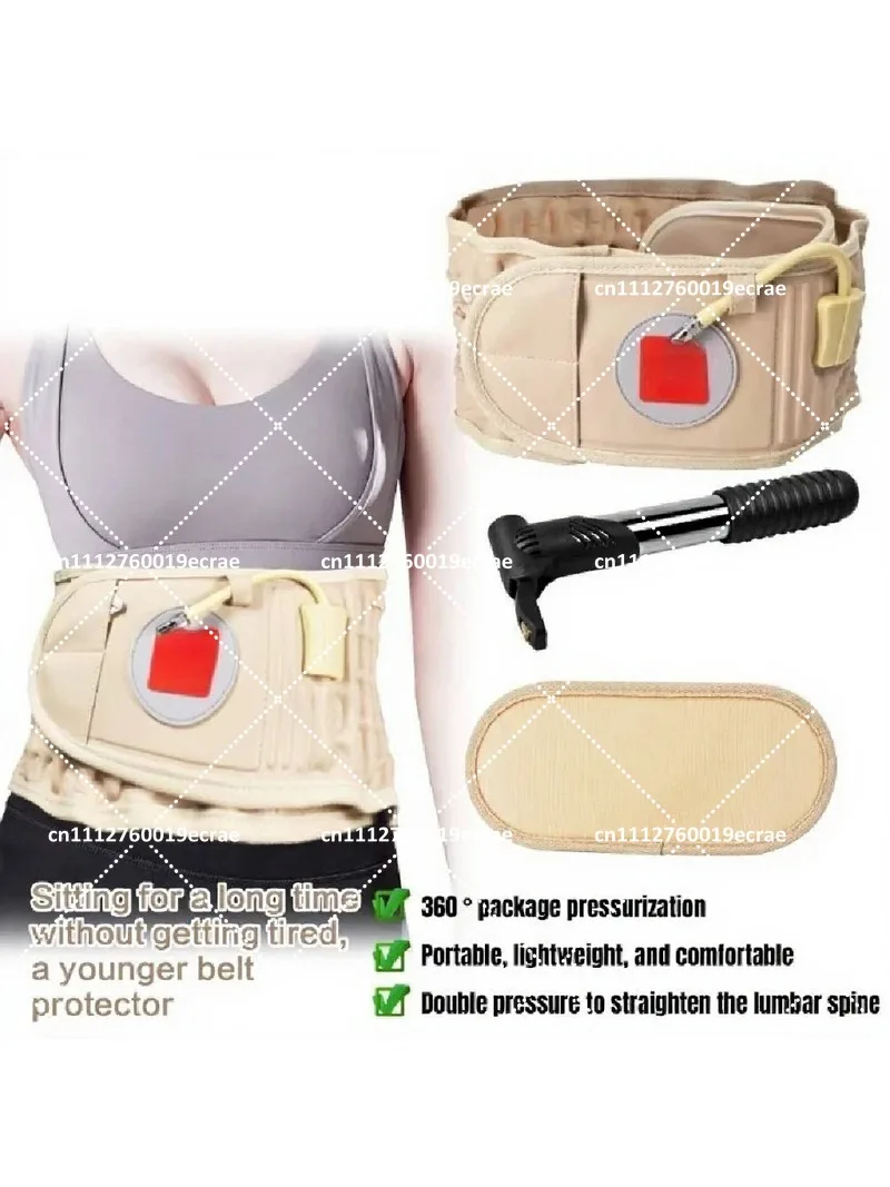 inflatable-back-support-belt-for-spinal-traction-adjustable-waist-support-for-pain-relief-universal-fit-for-men-and-women