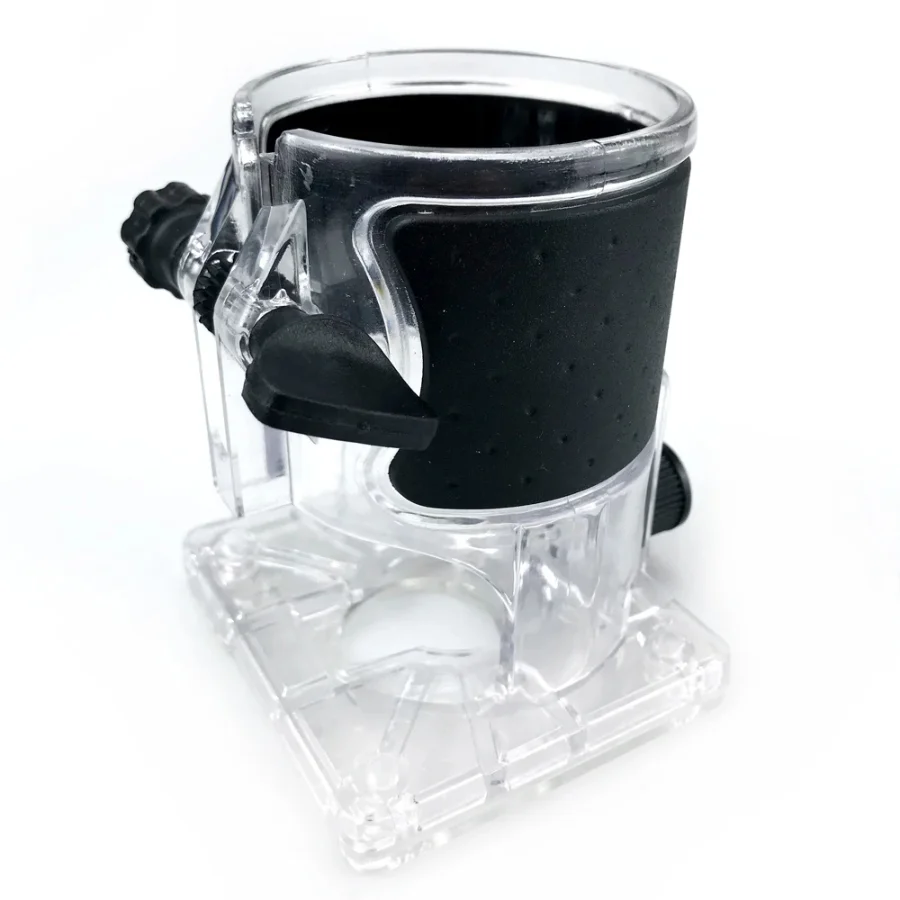 

Adjustable Engraving Machine Protective Shell Used for Trimming Woodworking Router Trimming Machine Bases Transparent Cover