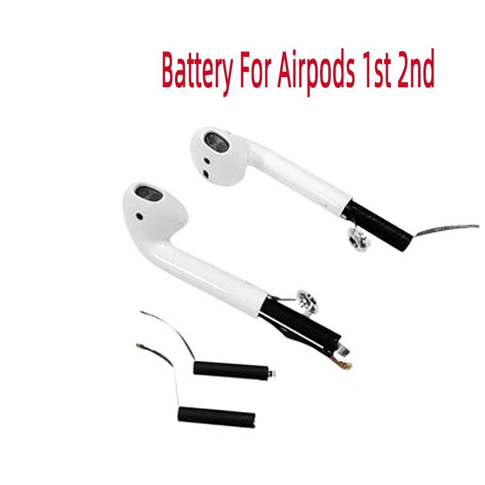 Replace Battery For Airpods 1st 2nd 3nd A1604 A1523 A1722 A2032 A2031 Air Pods 1 Air Pods 2 3 Replaceable Battery GOKY93mWhA1604