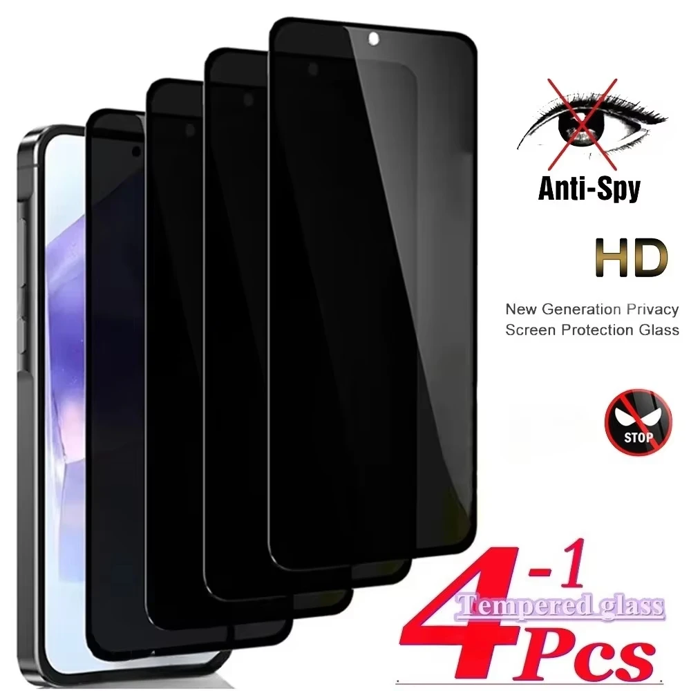 Anti-Spionage Sichtschutzfolien für Samsung A17 A16 A56 5G A36 S26 Ultra A35 A34 A33 A55 A54 A57 A07 A06 A05 A26 A25 Glas