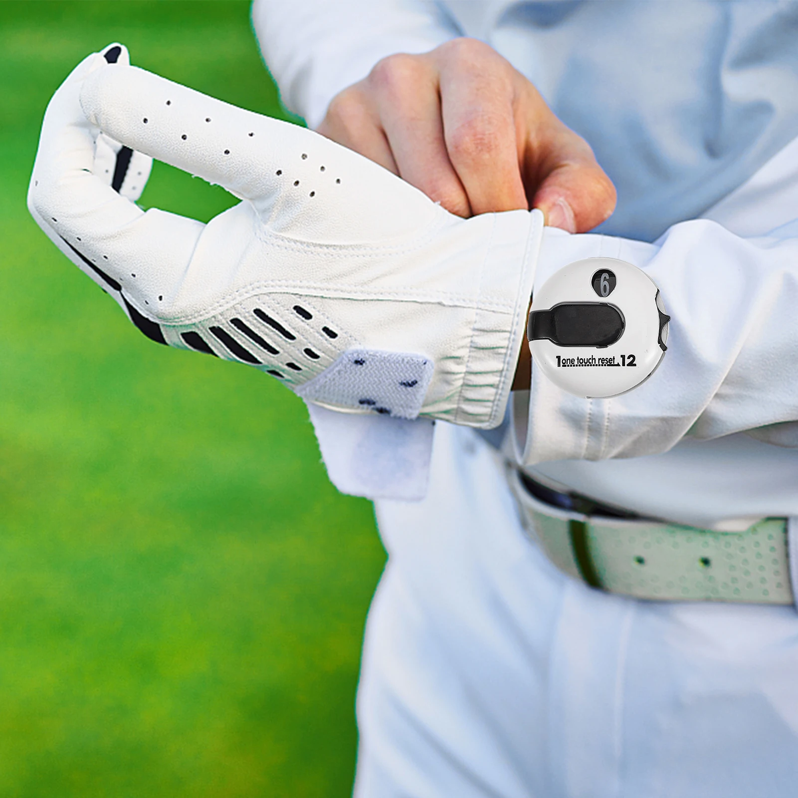 

Golf Score Counter Hat Clip Portable Lightweight Plastic Mini Golf Stroke Counter Sports Scoring Keeper Golfing Tool