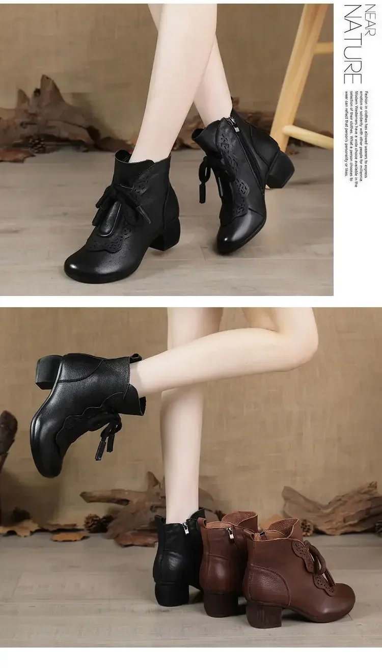 2026 Winter Damenschuhe Mode Winterschuhe Damenstiefel Warme Wasserdichte Schneestiefel für Damen Bequeme Knöchelstiefel Zapatillas Mujer – Detail 4