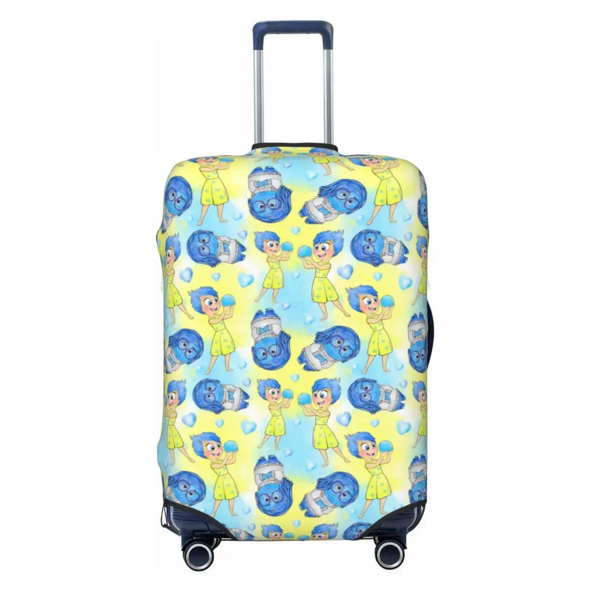 

Защитный чехол для чемодана Custom I-Insides O-Outs Cartoons, модный дорожный чехол для чемоданов 18-32 дюйма