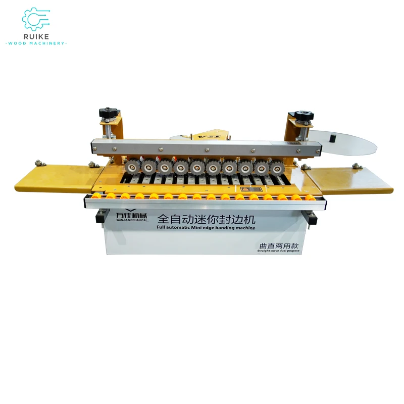 Popular Hot sell Portable 220v PVC Curved Edge Banding Machine Manual Mini Wood Trimming Gluing Machine for Wood Based Panels Ma