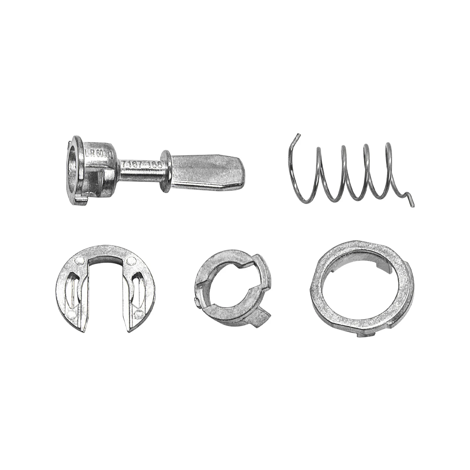 Front Door Lock Barrel Repair Kit Left/Right for VW Polo 9N 2/3 Door T5 Fox New Beetle