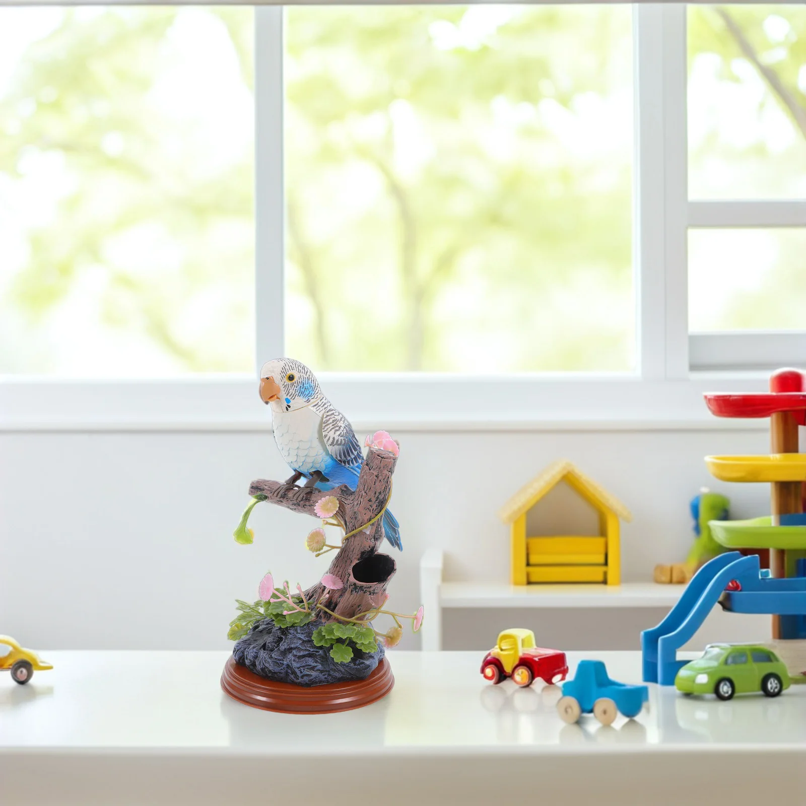 

Recording Talking Parrot Kids Educational Electric Talking Parrot Repeating Voice Early Learning Interactive Recording Plaything