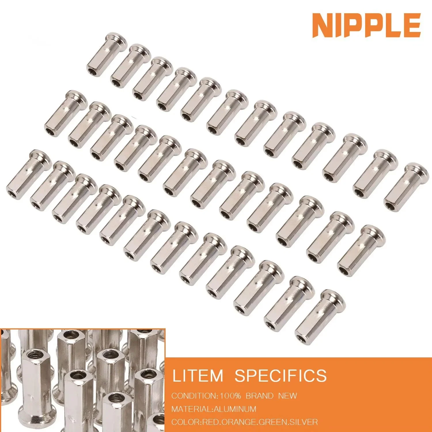 Motorcycle CNC 3.5mm 4mm Wheel Hub Spokes Nipples For KTM Honda Suzuki Yamaha Kawasaki SX XC EXC CR CRF RMZ DRZ WR YZ WRF YFZ KX