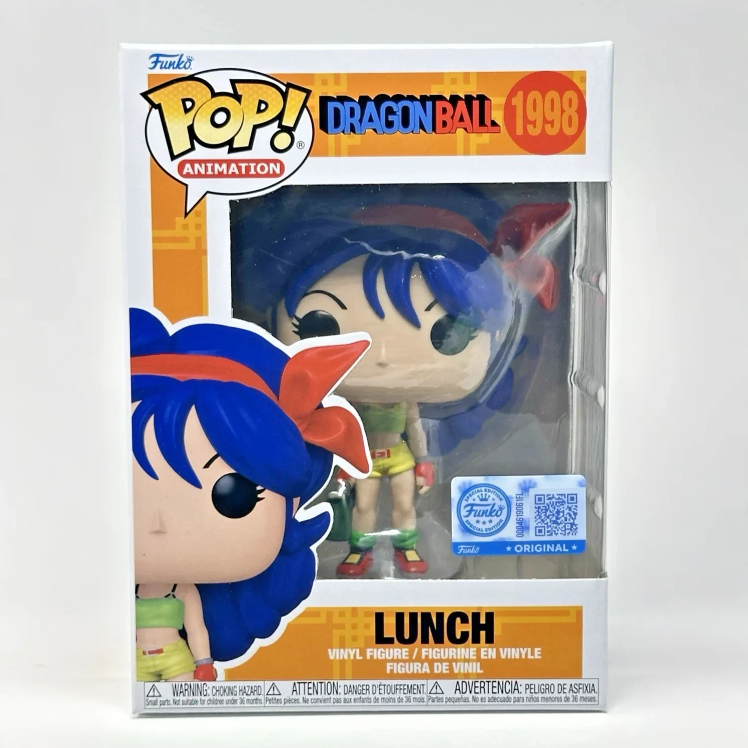 

Фигурка обеда Dragon Ball # 1998 FUNKO POP 1 в 6 шанс блондинка Чейз 4,2 дюйма фигурки Коллекционная ограниченная серия модель игрушки в подарок