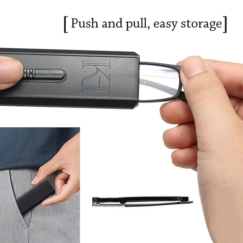 

Blue Ray Blocking Anti-Blue Light Reading Glasses Folding Portable Optical Spectacle Eyeglass Ultralight Eye Protection