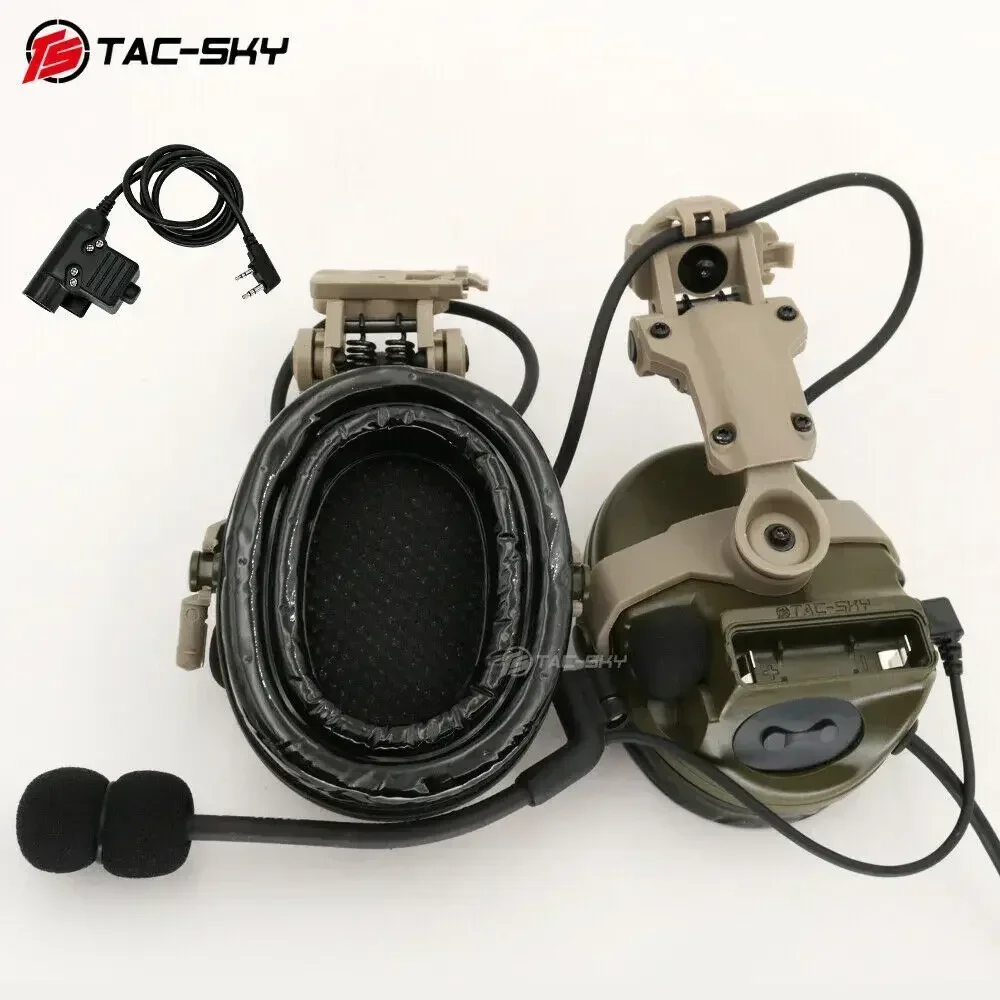 COMTAC3 Tactical ARC-Track Adapter Noise Cancelling Pickup Hunting Airsoft Walkie Talkie Headphones COMTAC3 Headphones