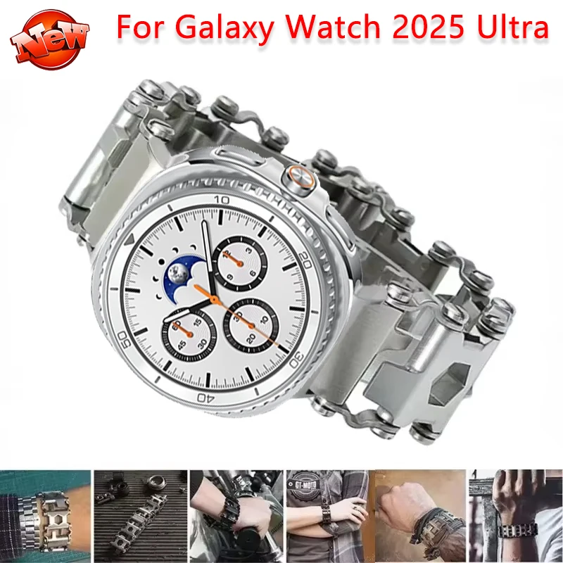 cinturino-multifunzionale-per-samsung-galaxy-watch-ultra-47mm-bracciale-in-acciaio-inossidabile-in-metallo-galaxy-watch-ultra-cinturino-sportivo-all'aria-aperta