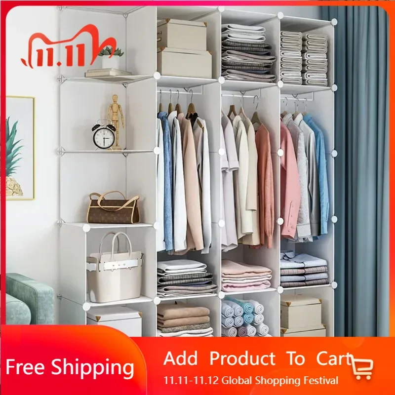 

Nordic Display Wordrobe Closet Filing Shoe Storage Cabinet Partitions Clothing Rack Bedroom Service Vestidores Unique Furniture