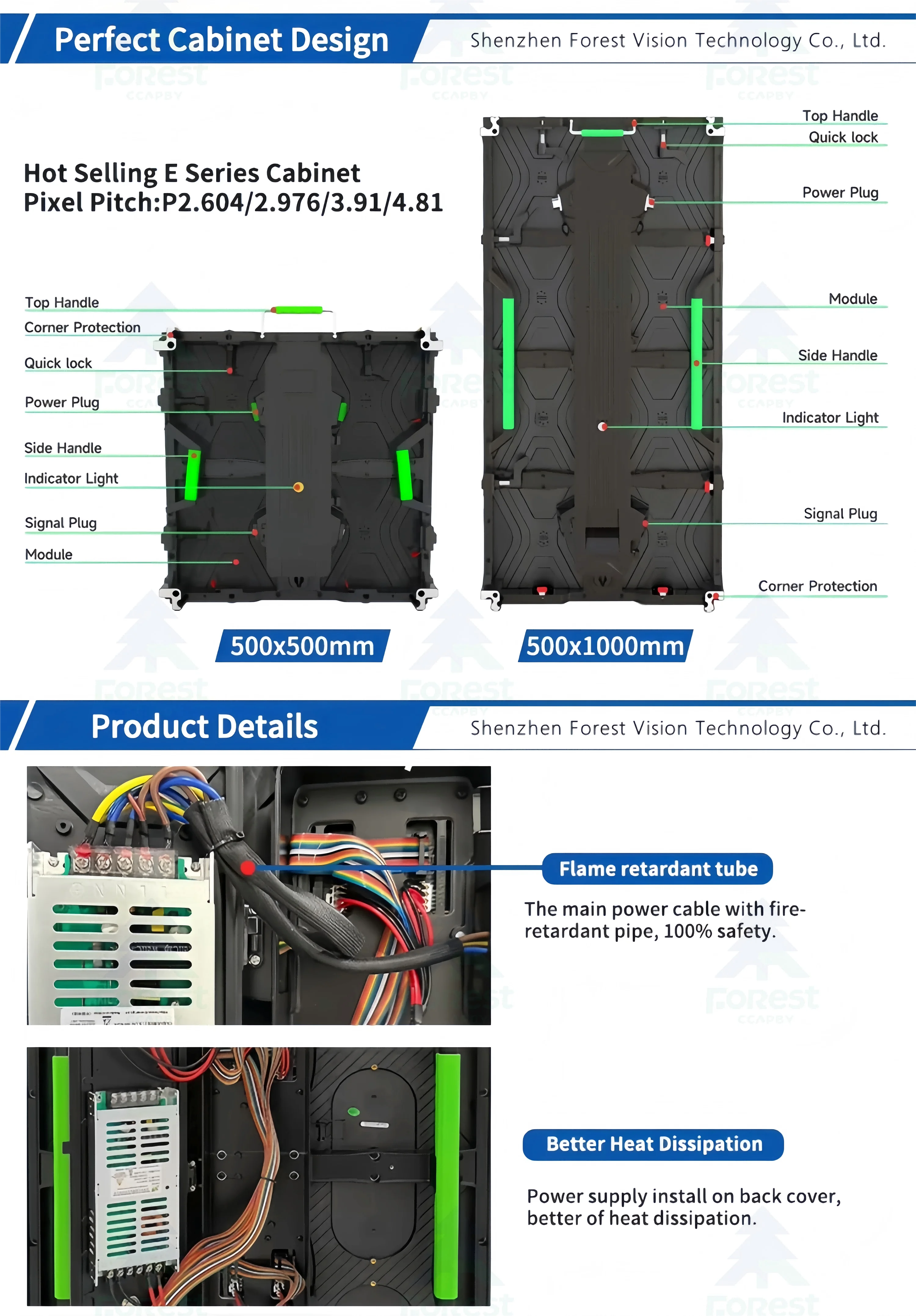 شاشات عرض إلكترونية LED خارجية عالية الجودة قابلة للتخصيص مقاس P3.91 شاشة عرض LED خارجية لتأجير الفيديو عالية الدقة