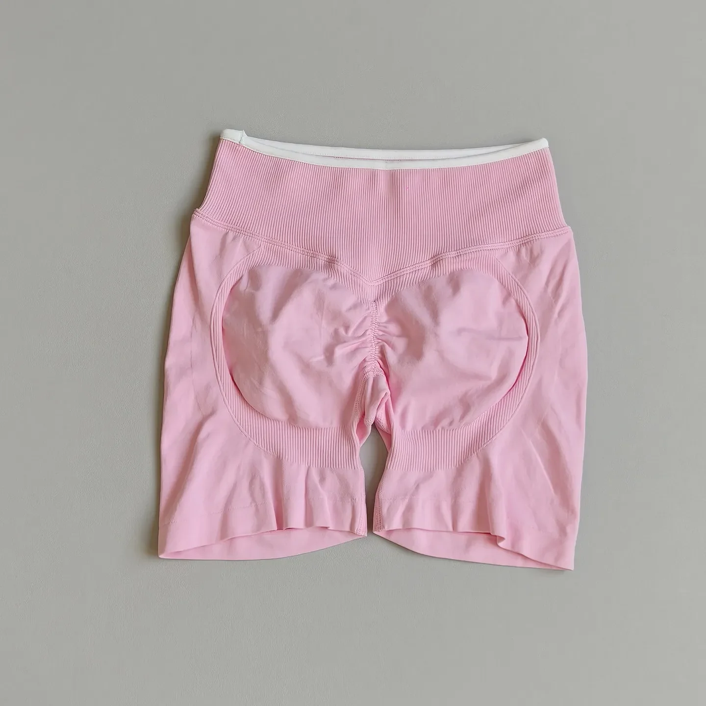 High-waisted Peach-butt yoga Shorts Buttocks Seamless Abdominal Control Sports Shorts Breathable Quick-drying Running Fitness
