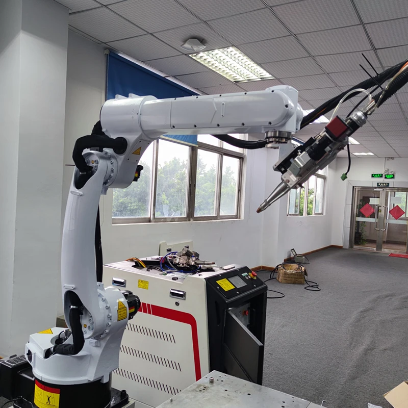 Rayman Customizable Solutions   Various Models Automatic Welding Rob ot with the Welding R obot Machine
