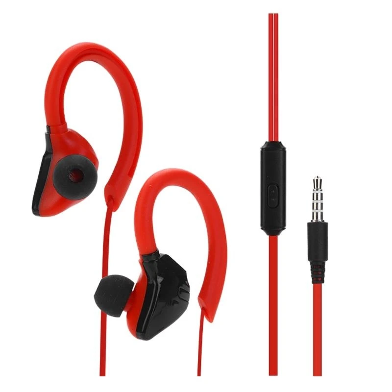 

F68C Sports Learbuds внедренные наушники с басом управления громкостью и шумоподавлением на ушных наушниках для