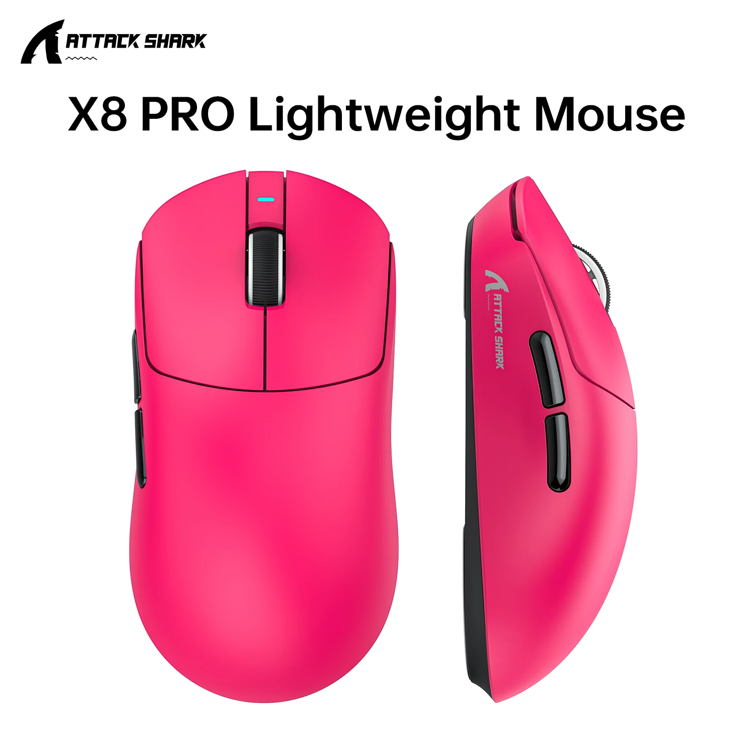 ATTACK SHARK X8PRO X8Ultra 8k Wireless Mouse PAW3395/3950 26k/30DPI 500mAh 1k Wired X8SE X8Plus Gaming Mouse PC Accessories