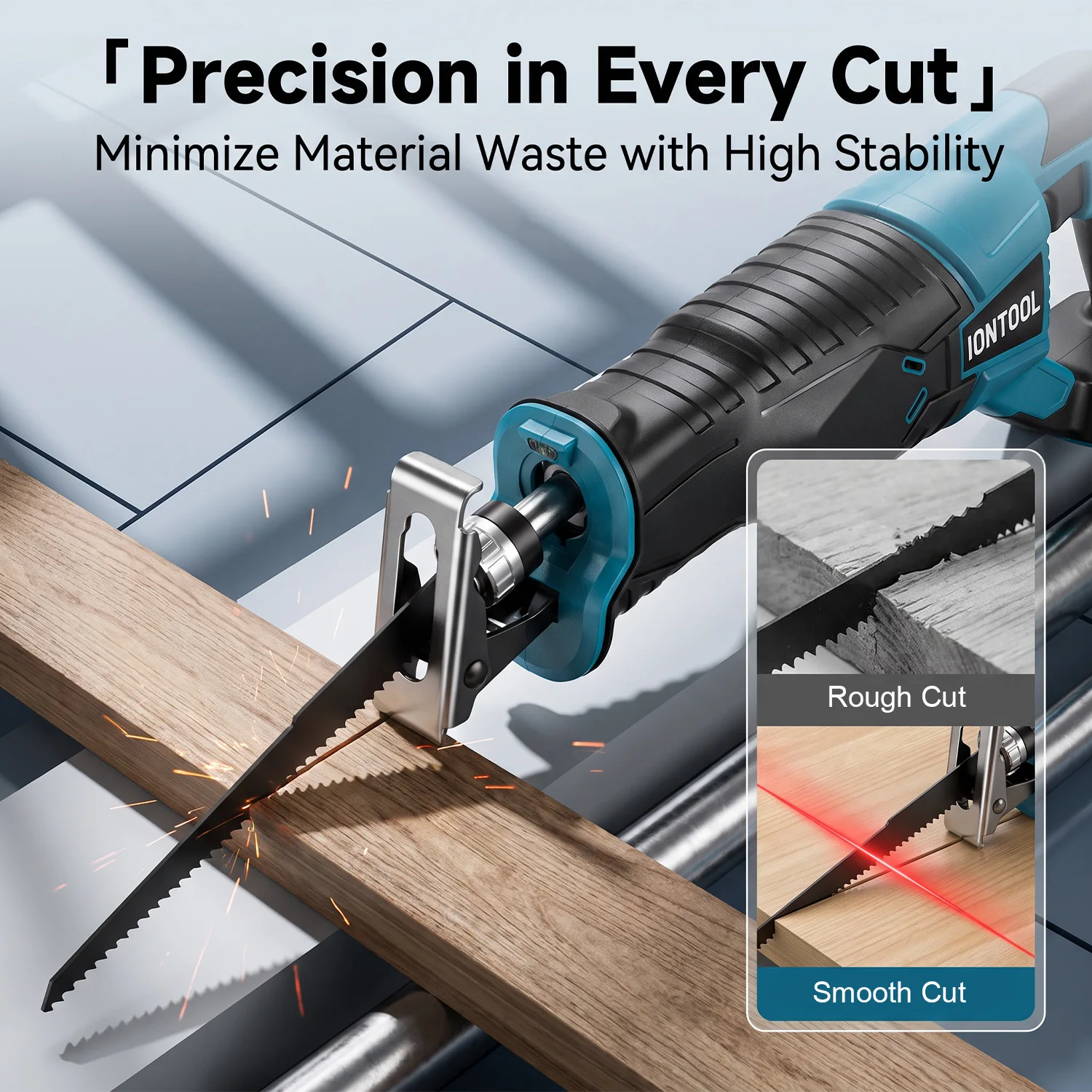Serra Recíproca Sem Escovas IO - Reciprocating Saw Cordless avaliação e preço