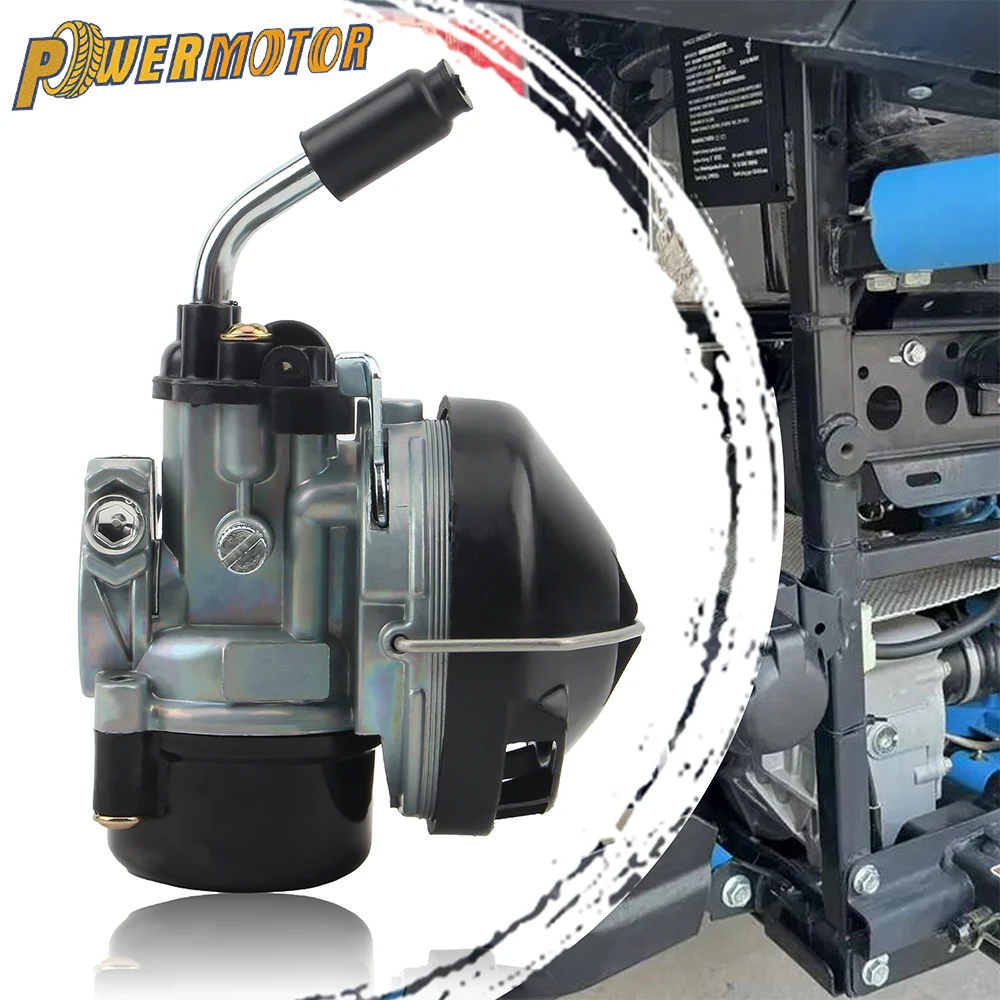 Universal Motorcycle 19mm Carburetor For Dellorto Sha1515 sha1412 PEUGEOT 103 MBK 51 AV10 NEUF 49cc  Engine Spare Accessories