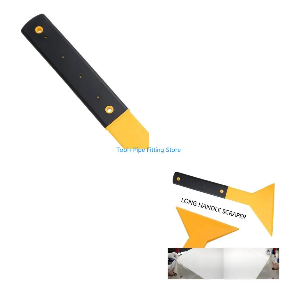 F92B Long Handle Squeegee Practical Car Cleaner Automobile Film Wrap Tint Tool Foot Squeegee Scraper for DIY Window Tint Film