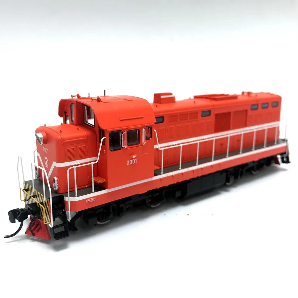 Modelo de trem 1/87 HO DFH5 Dongfanghong 5 tipo transmissão hidráulica locomotiva diesel carro ferroviário brinquedo presente