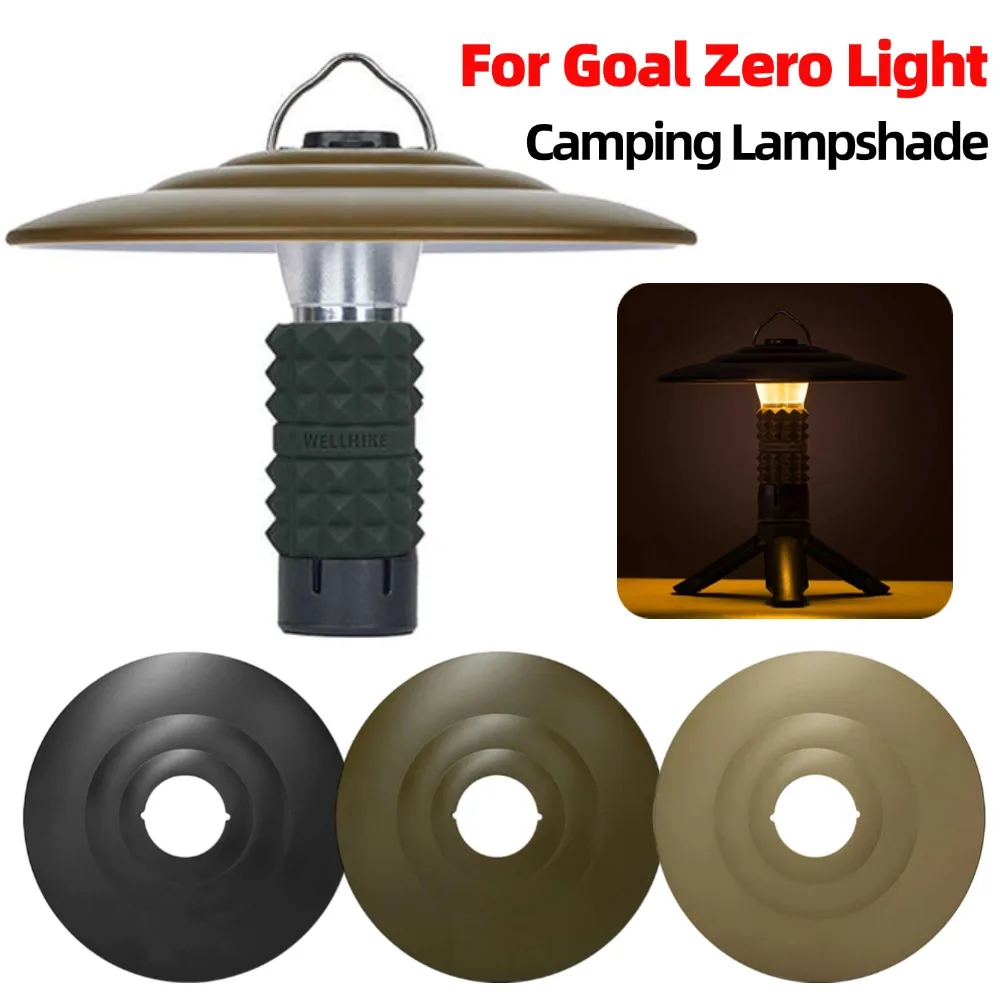 Pantalla de luz de Camping con carga ABS para Goal Zero, WELLHIKE, Qianfeng, lámpara portátil, pantalla de lámpara para senderismo, tienda de pesca