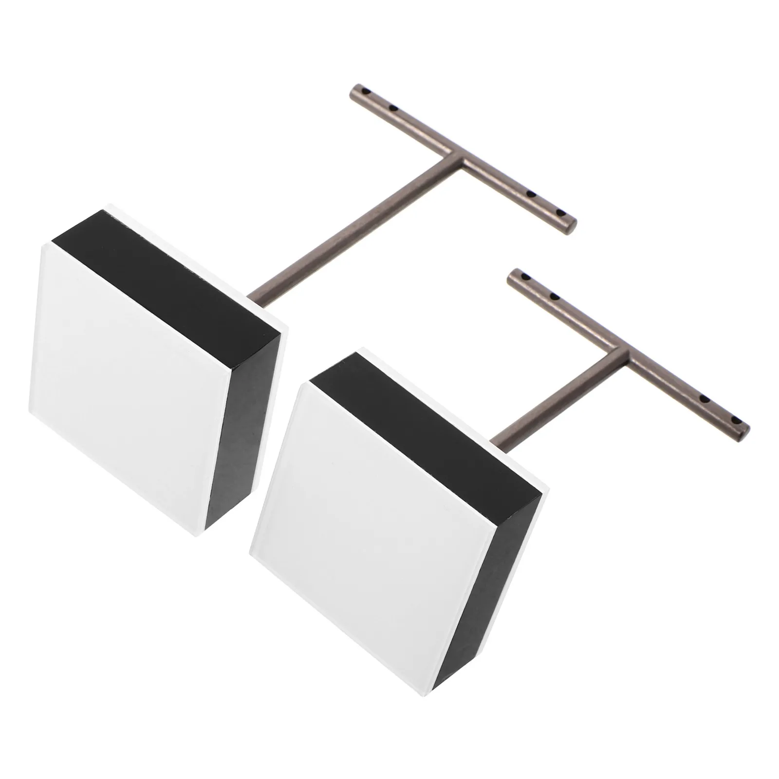 

2Pcs Acrylic Earring Holder T-Shaped Jewelry Organizer for Earrings Studs Display Rack for Home Store Jewelry Stand Organizer
