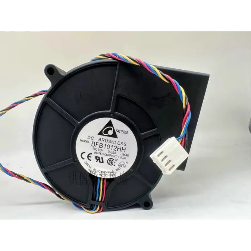 

New Cooler Fan for BFB1012HH 12V 0.69A 4 Wire PWM Double Ball Turbo Blower Cooling Fan 9733 97 * 97 * 33MM