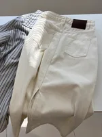 Elegant High Waist A-Line Midi Denim Skirt Women's Versatile Slimming Half-length Skirts Korean Style Commute Pocket Design - Image 3