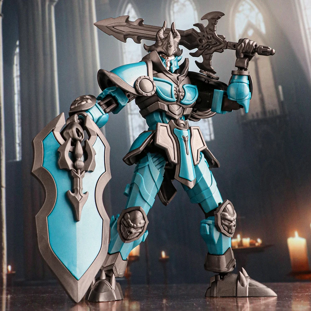 Lucky 13 movable joint doll King Arthur Lich King Knight robot assembly toy model boy gift