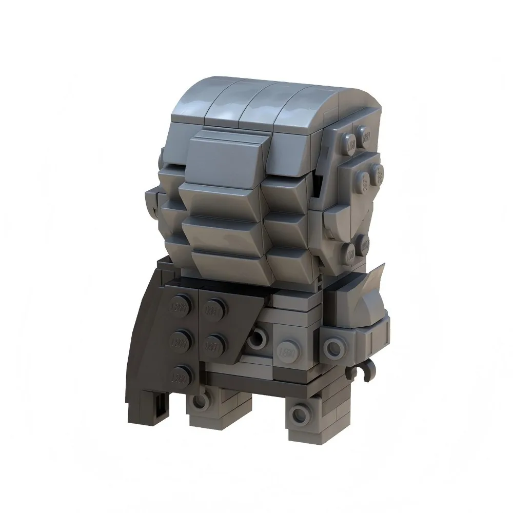 

MOC 146PCS Space Movie Moloch Brickheadz Building Blocks Assembly Model MOC-158984 Brick Toys Holiday Gift