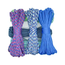 5M 10M 20M 30M Paracord 550 Paracord Parachute Cord Lanyard Rope Mil Spec Type III 7 Strand Climbing Camping Survival Paracord