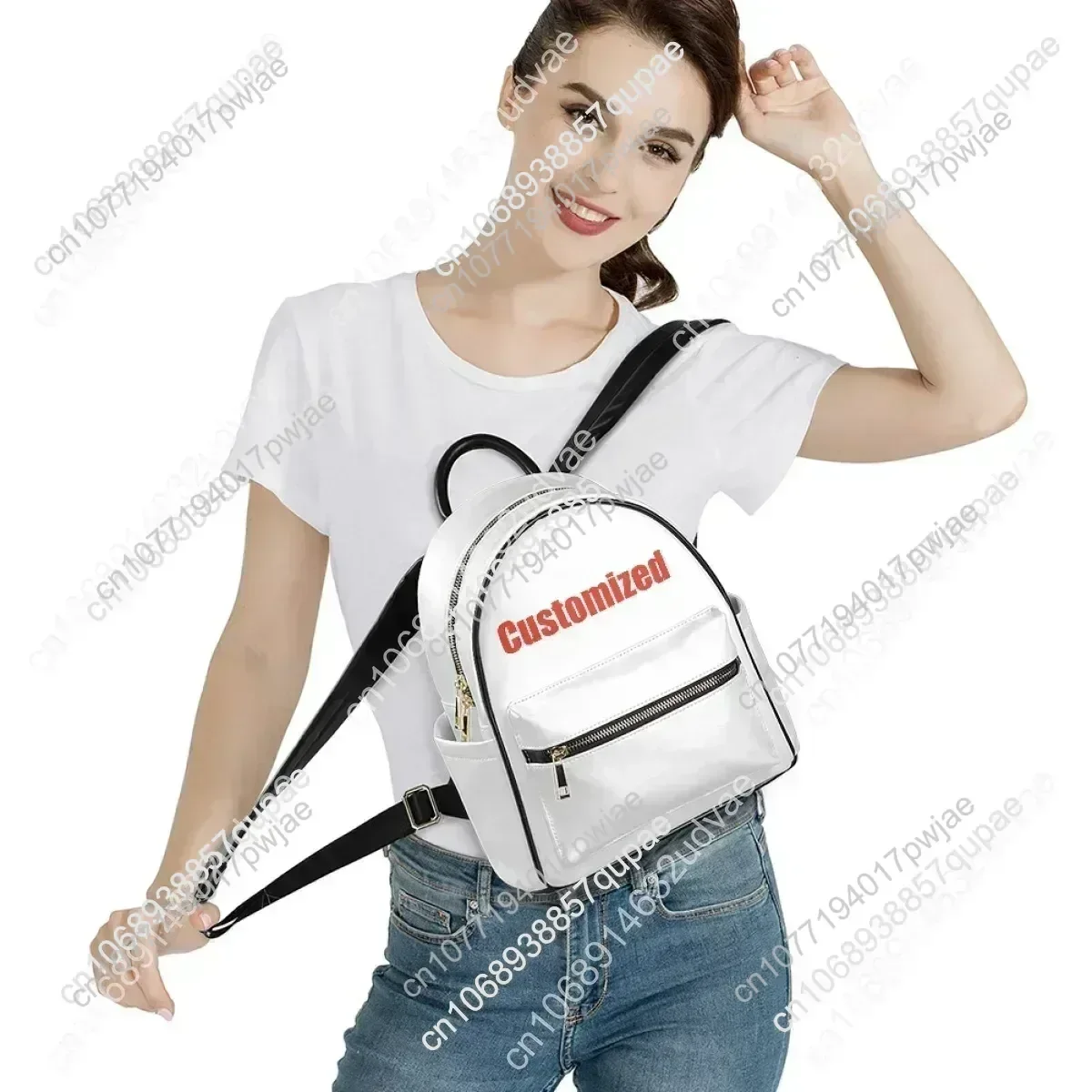 Ayliva Schwarzes Herz Wunder Backpack Womens Men Personalized Double Shoulder Bag Business Travel Bookbag Rucksack Gift Daypack