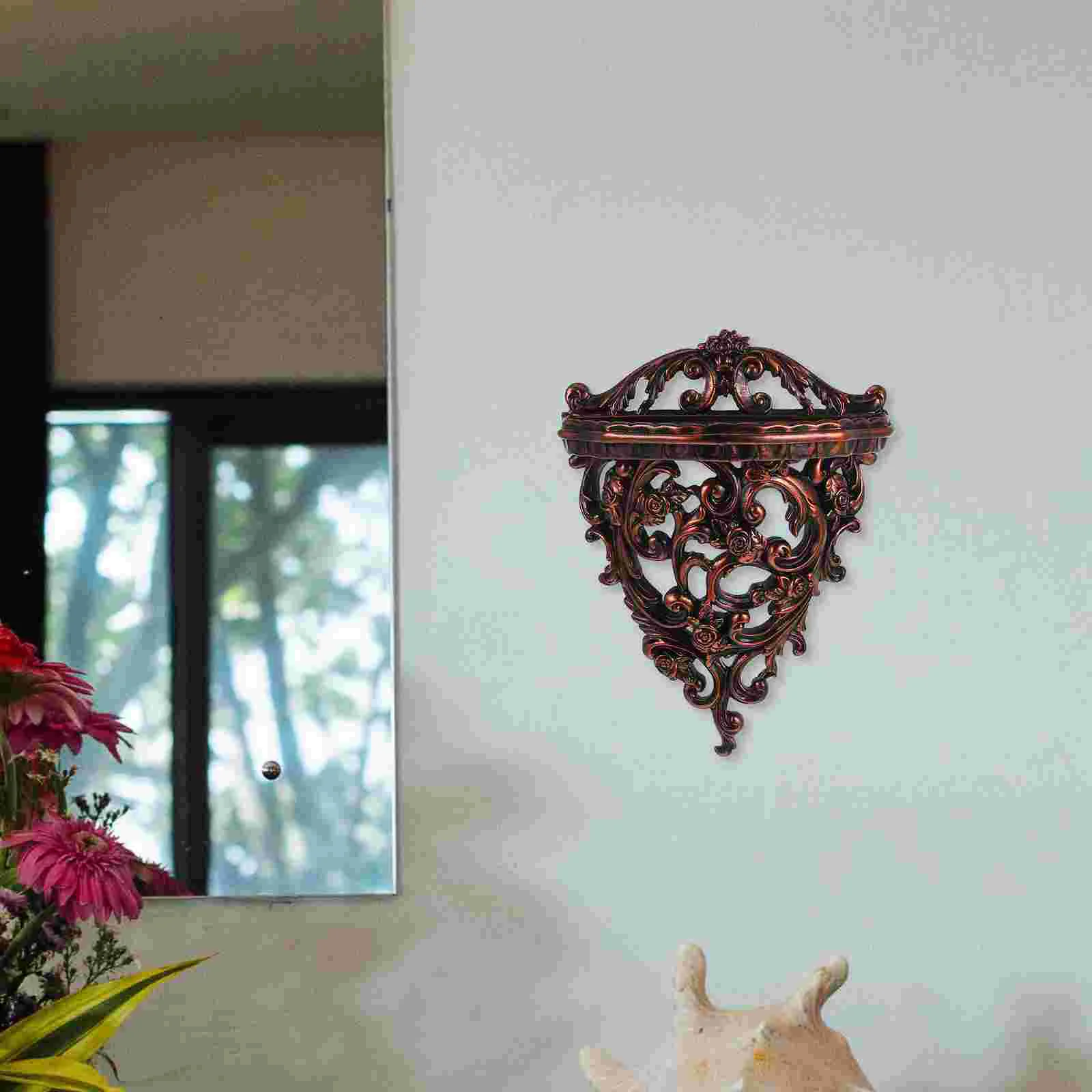 Wall Hanging Living Room Decorations Home Storage Board Adhesive Rack Shelf Christmas Simple Holder