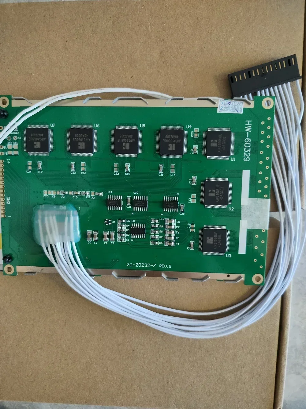 Display LCD para Vamatex Leonardo Textile Weaving Machine, Tear Peças e Acessórios