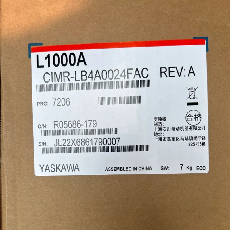 L1000A CIMR-LB4A0031FAC 15KW  Japan Yaskawa elevator drive Inverter VFD