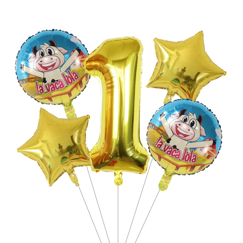 18 sztuk zwierzę z dżungli zestaw balonów chrom metaliczny lateksowy balon 30 cali złota cyfra Globos dzieci urodziny wystrój Baby Shower