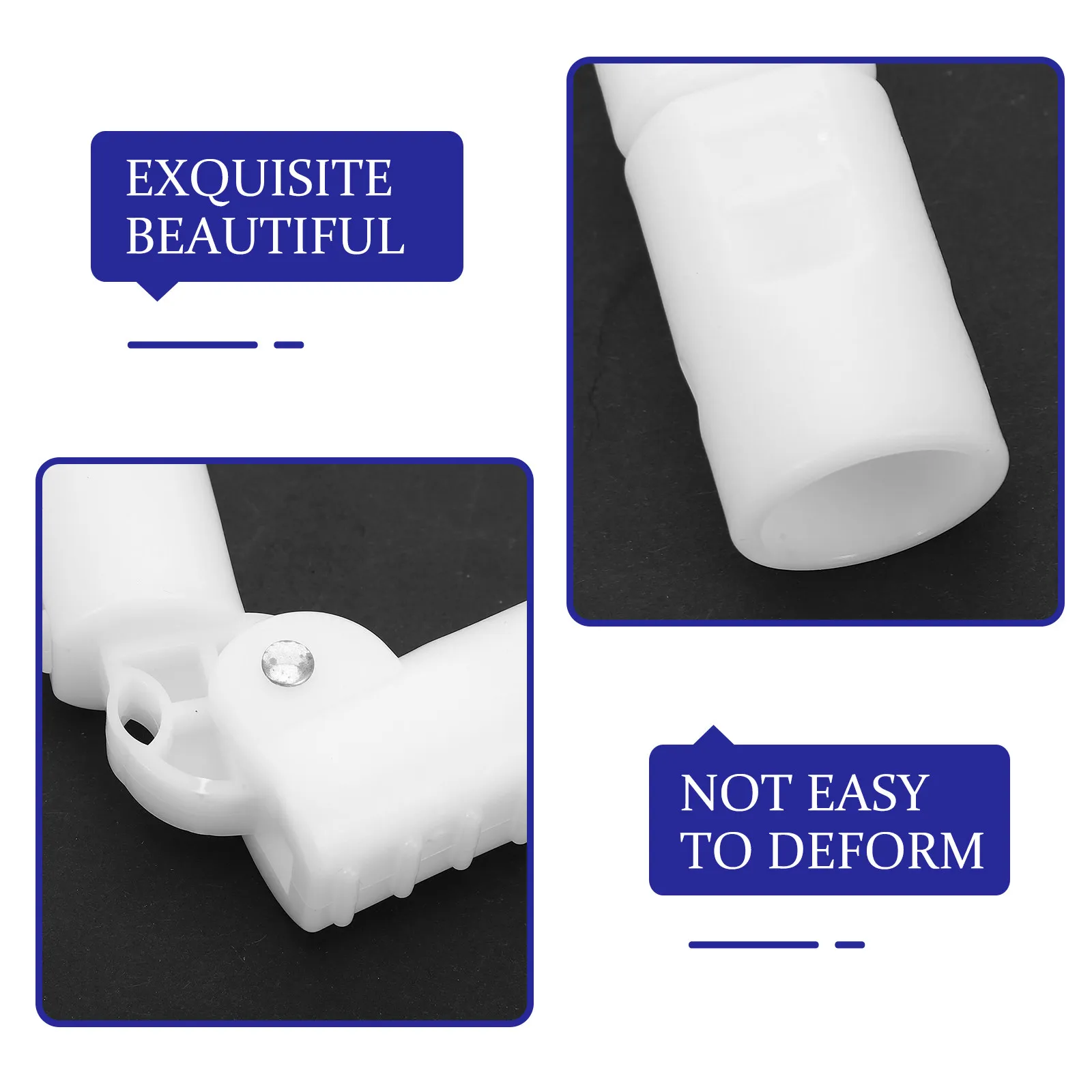 Folding Bathtub Elbow Connectors 10Pcs Leakproof Plastic Frame Joints for Portable Tub Repair