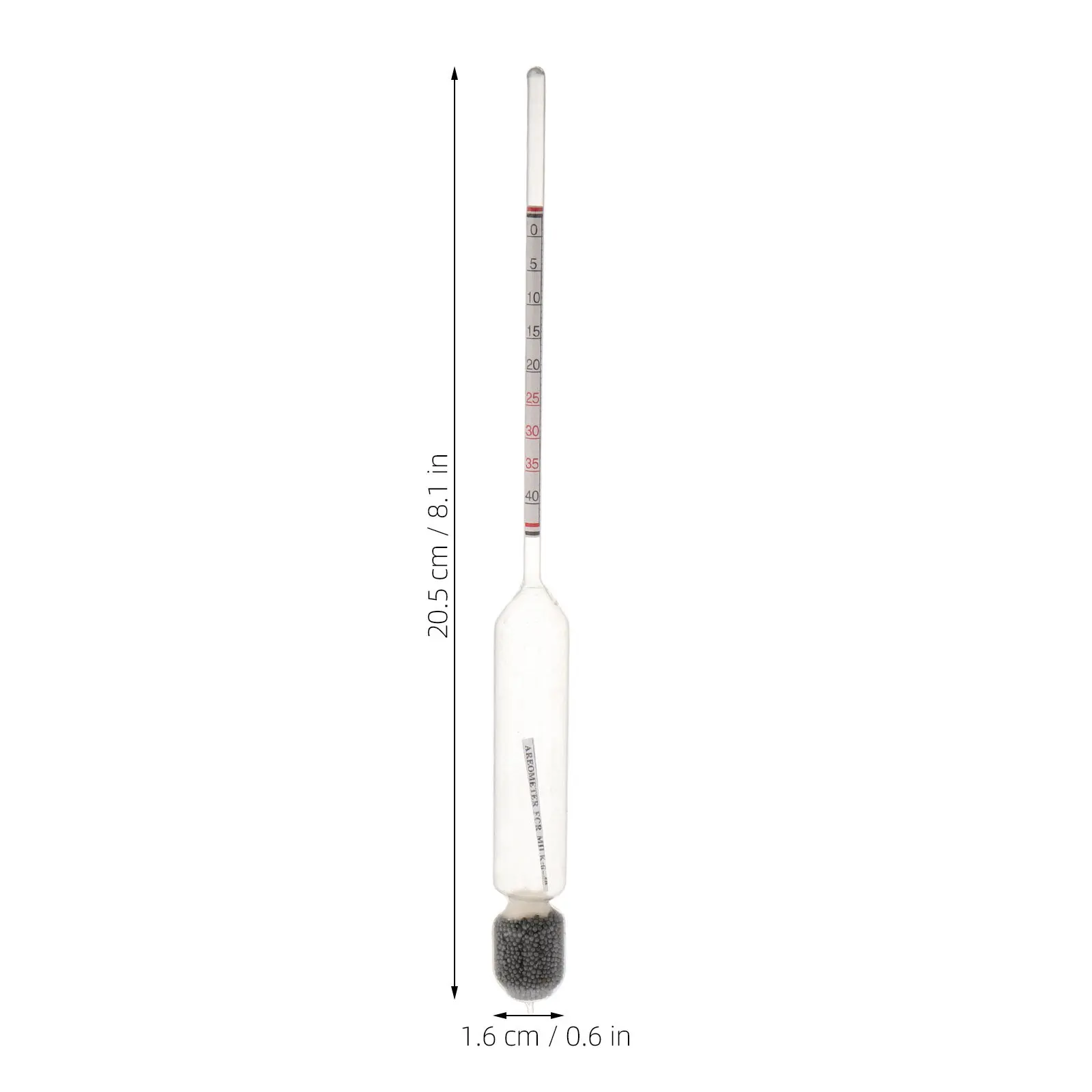 2pcs Scientific Hydrometer For Milk And Goat Milk High Precision Density Meter Accurate Lactometer Dairy Testing Milk Analyzer