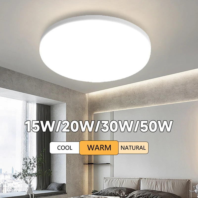 Led Ceiling Lights Round Modern Ceiling Lamp for Ceiling Living Room Lamp 15/20/30/50W Bedroom Kitchen Balcony Corridor Lighting