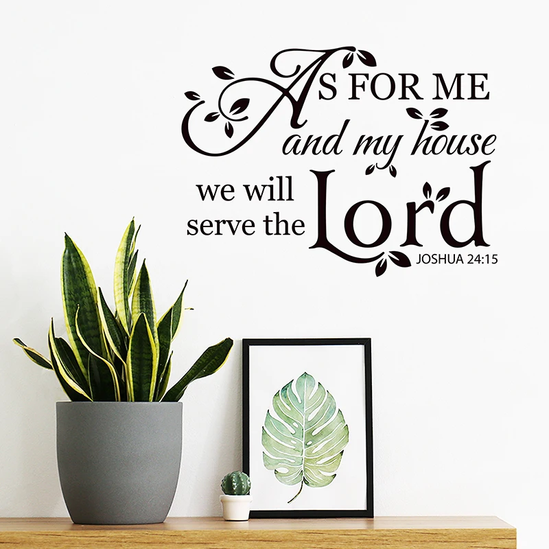 

Home Proverbs Wall Stickers Living Room Bedroom Home Decoration Self-adhesive Wall Stickers