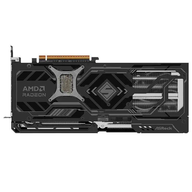 Geeignet für AMD/RX9070XT Grafikkarte 16G E-Sports Game Design Computer Grafikkarte schwarz