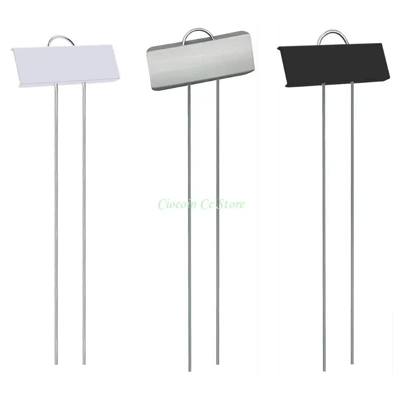 X90F Sturdy and Durable Metal Plant Labels Stand Steadily Plant Markers