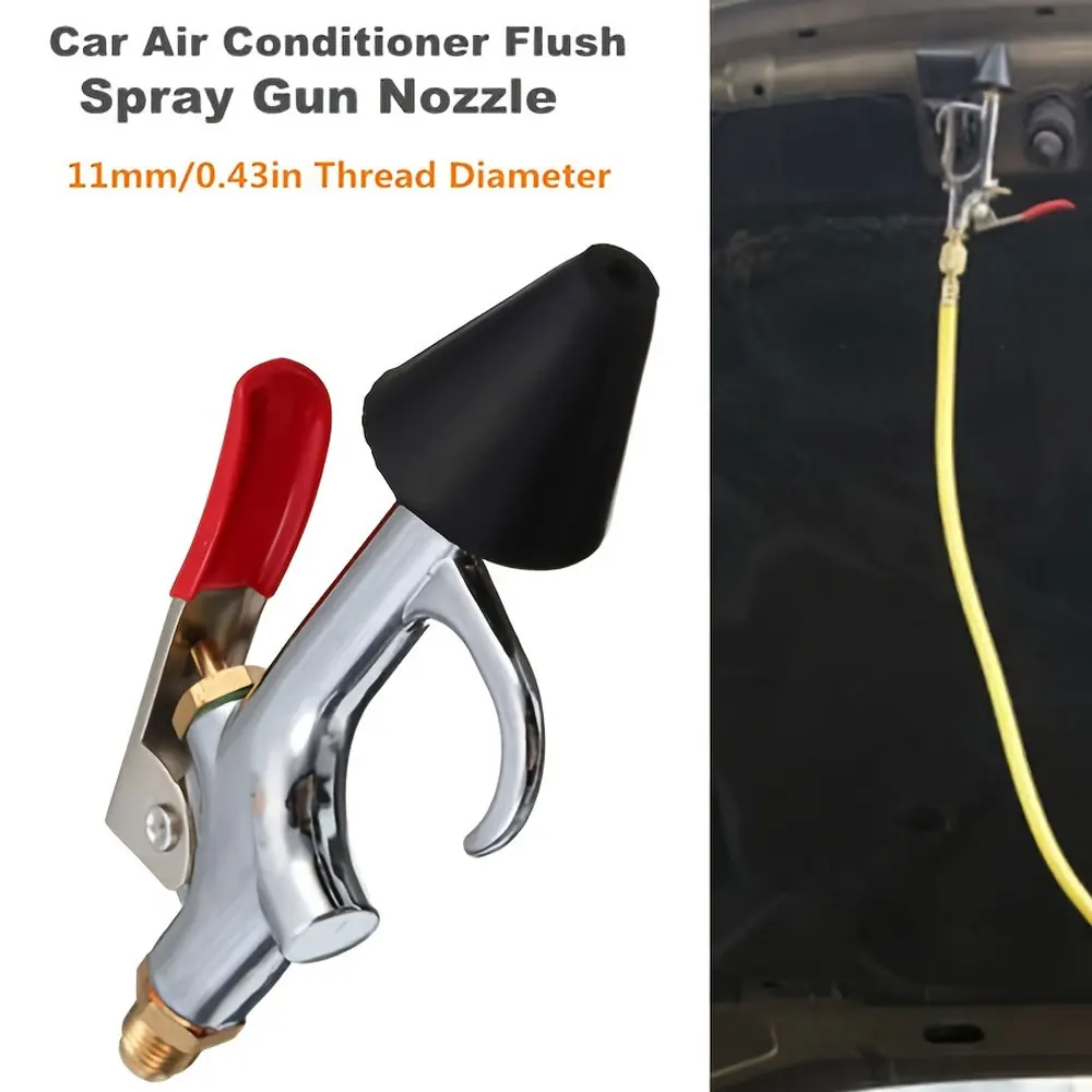 Car air conditioner cleaning accessories No disassembly cleaning Pendant Spray gun Nozzle Three way catalytic cleaning parts