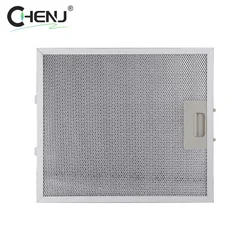 1 Pcs Cooker Hood Filters Metal Mesh Extractor Vent Filter Kitchens Hoods Range Hood Accessories Oil Separation Al Plate