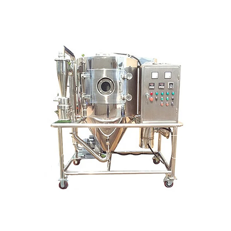 5L Industrial high efficiency spray dryer for milk powder and egg powder poilt  centrifugal spray drying machine