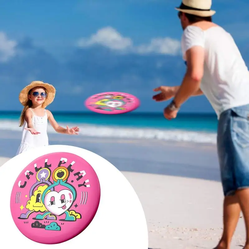 Flying Disc Soft Flying Saucer Toy For Kids Flying Disk Flexible Flying Saucer Flying Disc Toy Outdoor Sports For Backyard Park