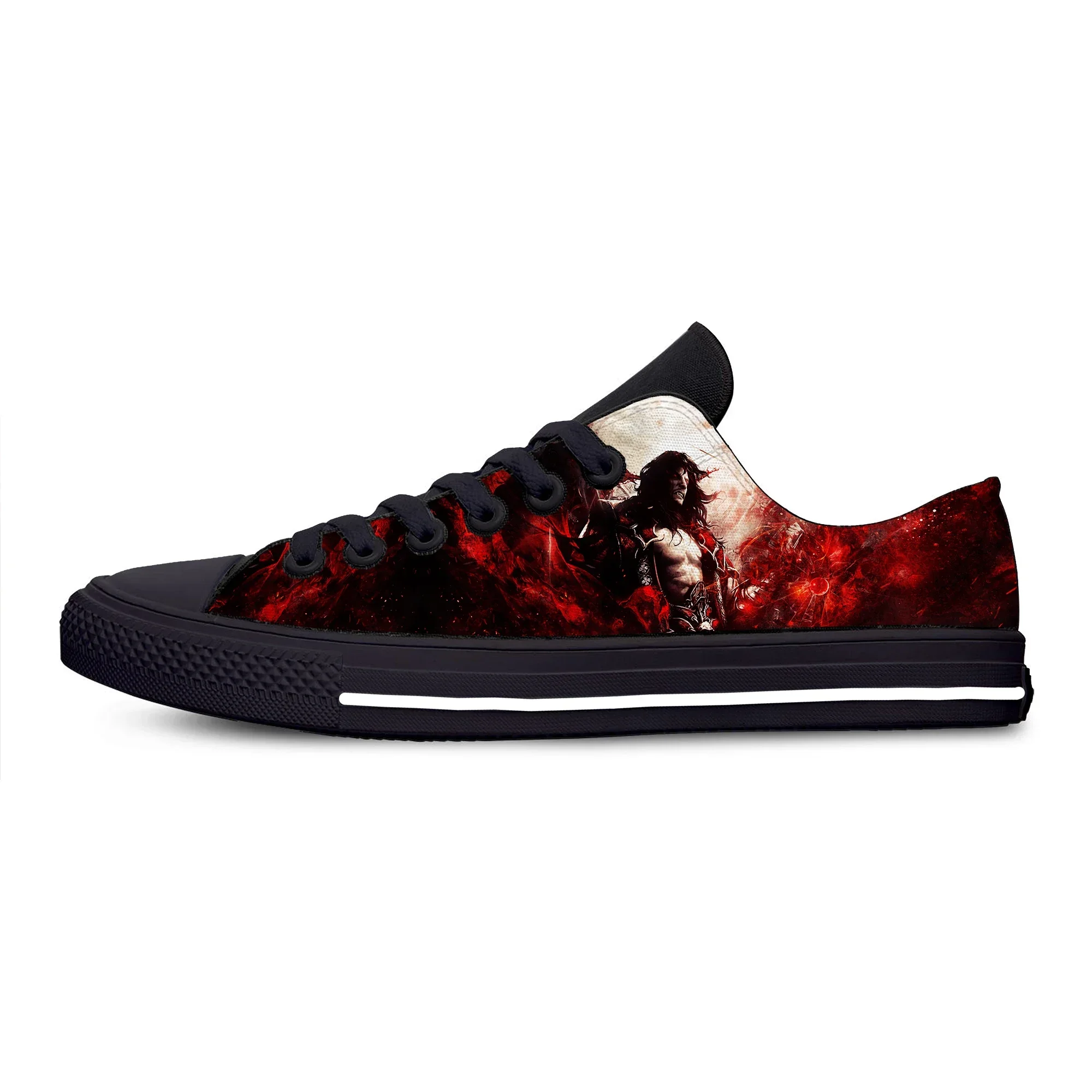 

Hot Summer Game Castlevania Fashion Funny Classic Casual Shoes Breathable Men Women Sneakers Low Top Lightweight Board Shoes