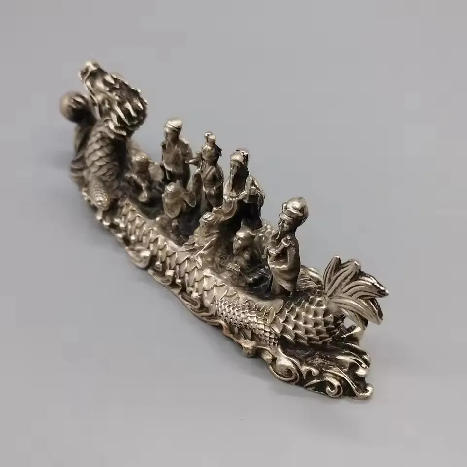 Chinese Elaboration,Cupronickel Engrave ,Good Luck“The Eight Immortals ”,Metal Crafts,Home Decoration,Collect