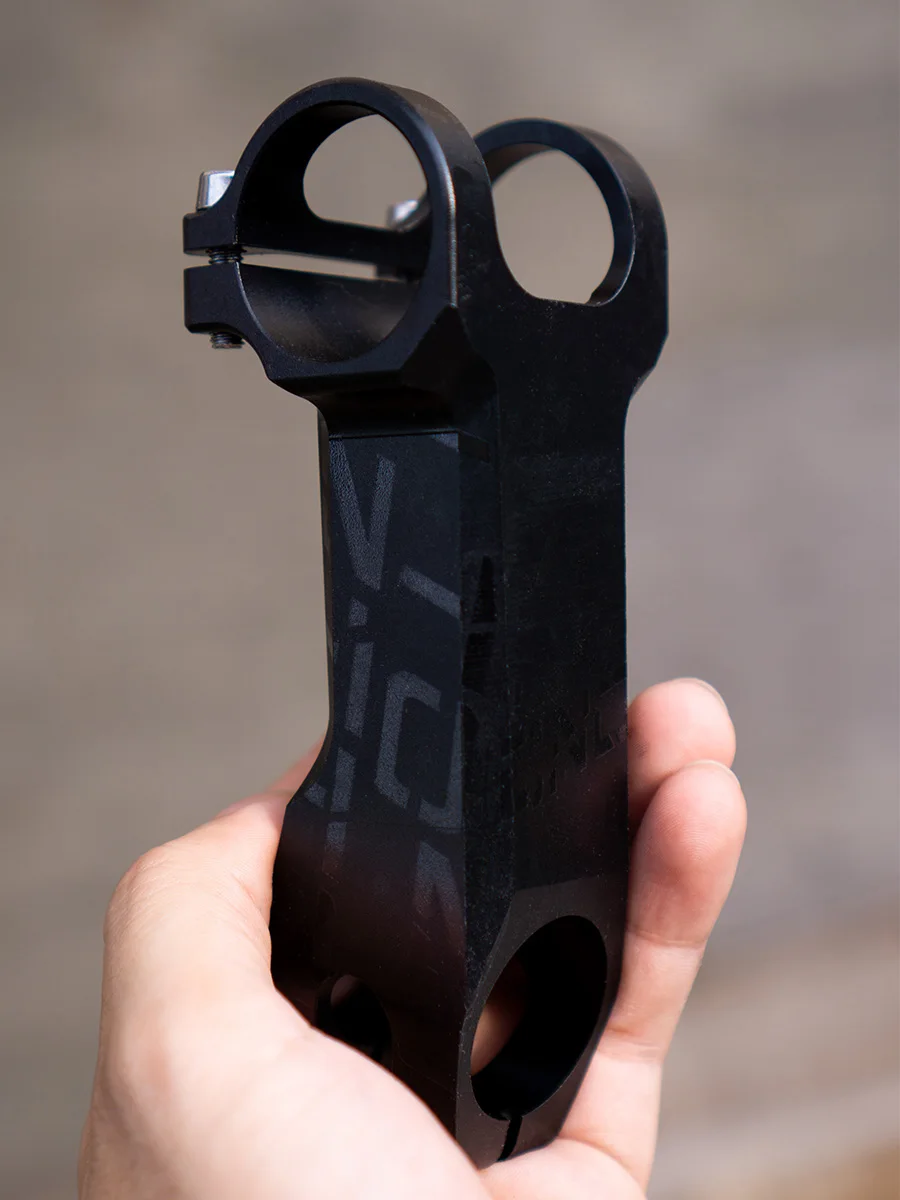ZTTO MTB XC Racing 17 Grad 25 Aerodynamik-Vorbau 7075 Aluminium CNC-gefertigt, negativer Winkel, leicht, 31,8 mm – Detail 8